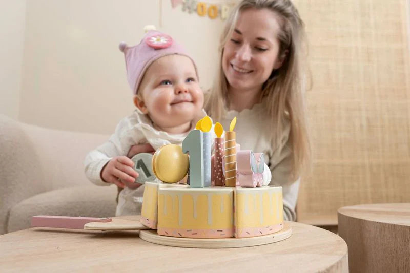 Little Dutch Birthday Crown with Numbers - Pink - Grace and Fox
