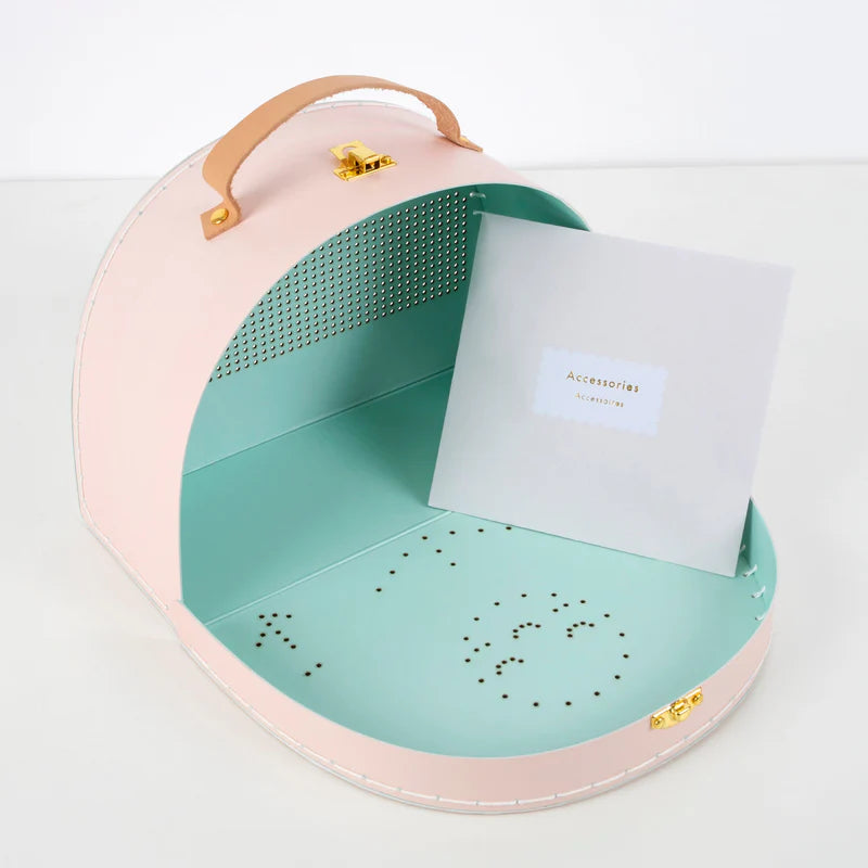 Flower Embroidery Suitcase Kit By Meri Meri - Grace and Fox
