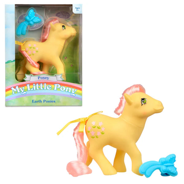 My Little Pony Classic Retro Ponies - Posey - Grace and Fox