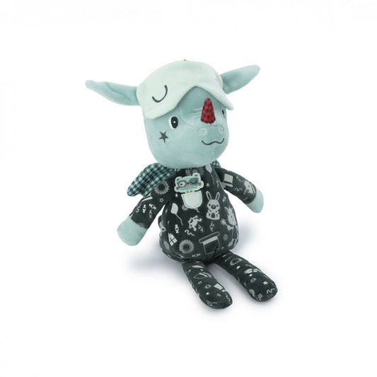 Lilliputiens Joe the Rhino Glow Plush Night Friend
