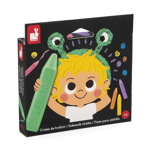 Janod Sidewalk Chalk Pack