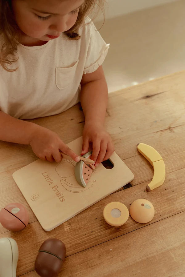 Little Dutch Wooden Slicing Fruit FSC