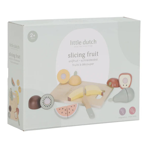 Little Dutch Wooden Slicing Fruit FSC