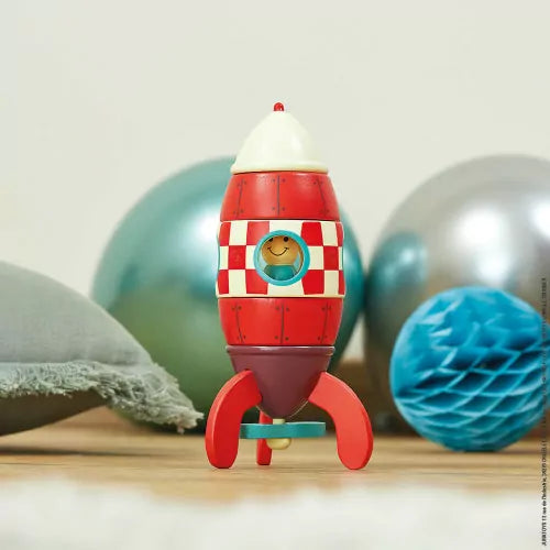 Janod Small Magnetic Rocket - Grace and Fox