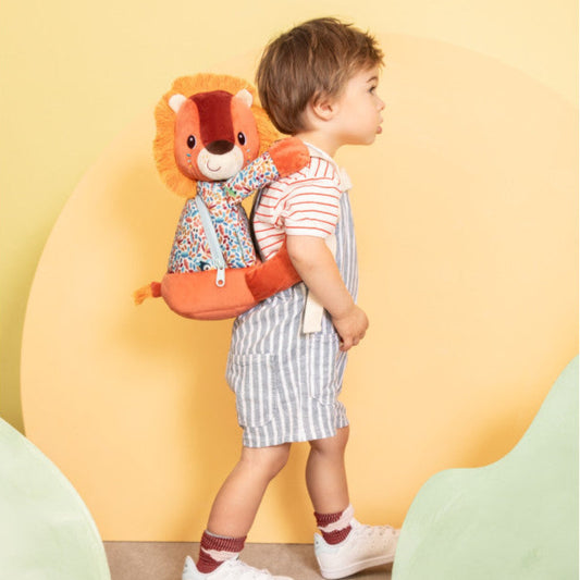 Lilliputiens - Soft backpack Jack the lion - Grace and Fox
