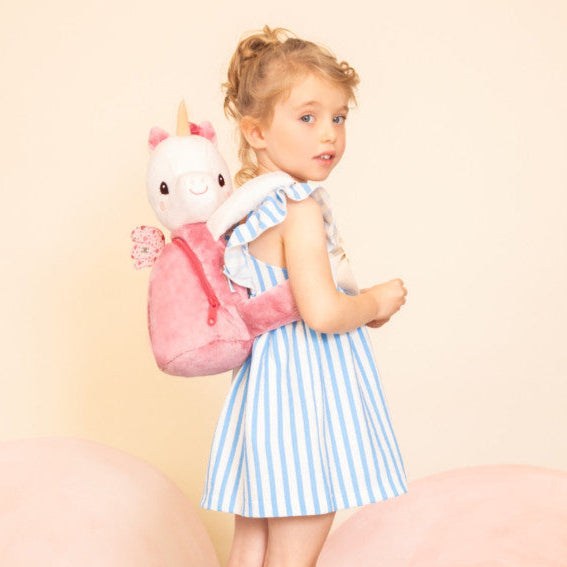 Lilliputiens - Soft backpack Lena the unicorn - Grace and Fox