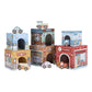 Little Dutch stacking blocks with wooden cars playset