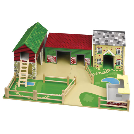 Tidlo The Oldfield Farm Wooden Playset - Grace and Fox