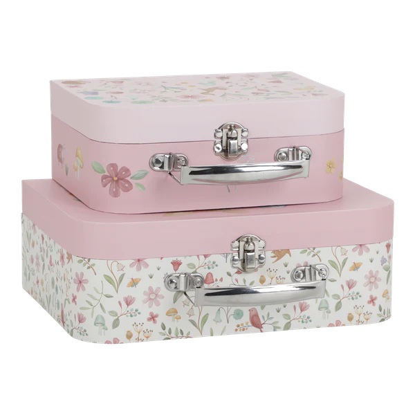 Little Dutch Pink Suitcase Set - Fairy Garden - Grace and Fox