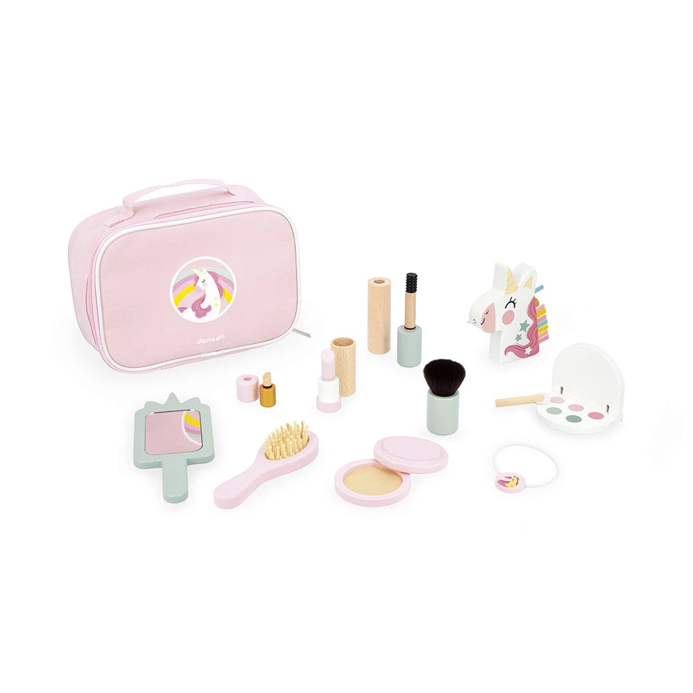 Janod - Unicorn Beauty Case - Grace and Fox