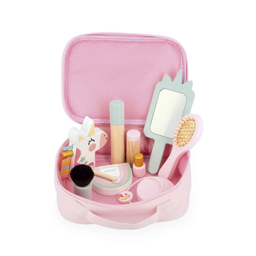 Janod - Unicorn Beauty Case - Grace and Fox