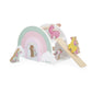 Janod - Wooden Unicorn House Playset - Grace and Fox