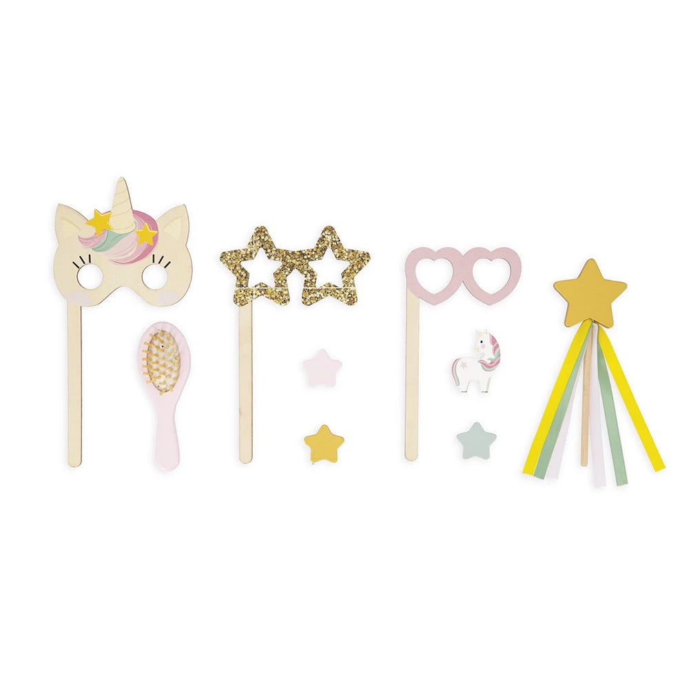 Janod - Unicorn Wooden Dressing Table & Accessories - Grace and Fox