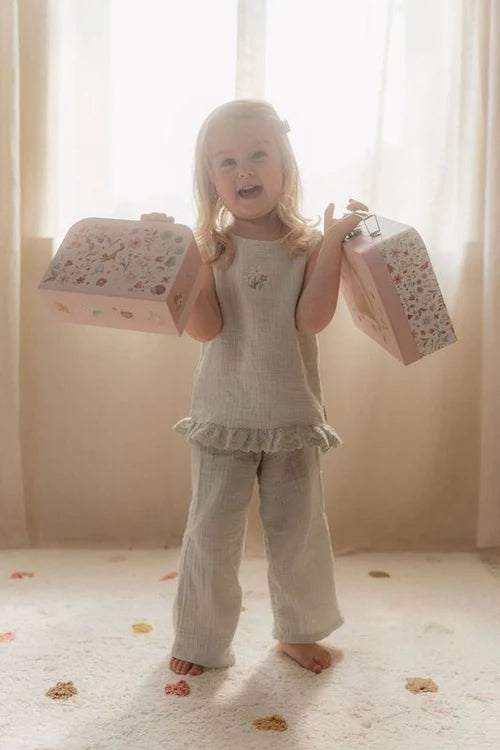 Little Dutch Pink Suitcase Set - Fairy Garden - Grace and Fox