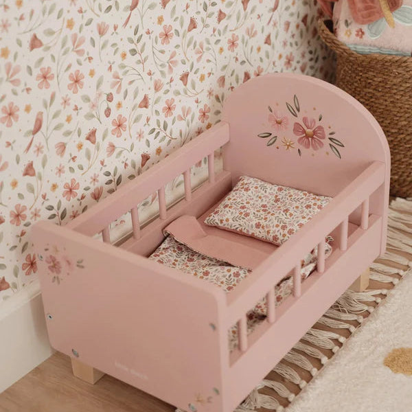 Little Dutch - Wooden doll bed FSC - Grace and Fox