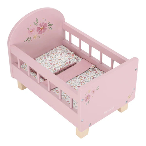 Little Dutch - Wooden doll bed FSC - Grace and Fox
