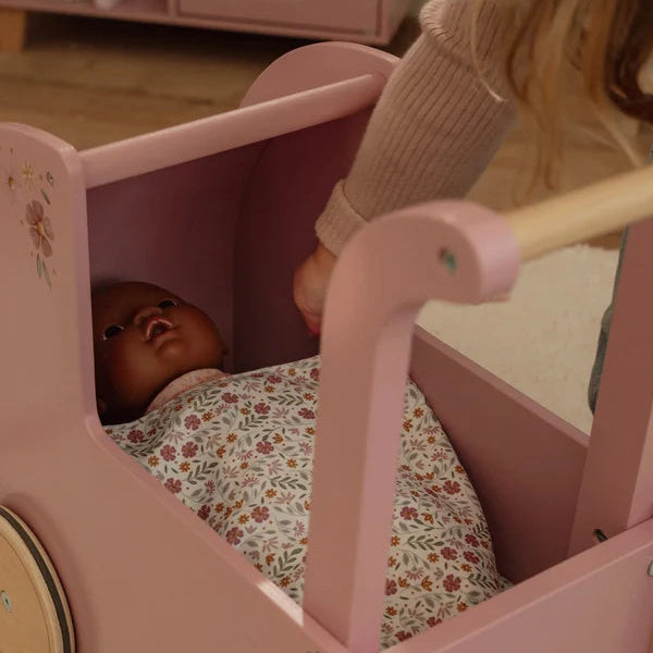 Little Dutch - Wooden Doll Pram - Grace and Fox